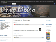 Tablet Screenshot of cavemeteo.com